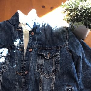 Sherpa Lined Jean Jacket